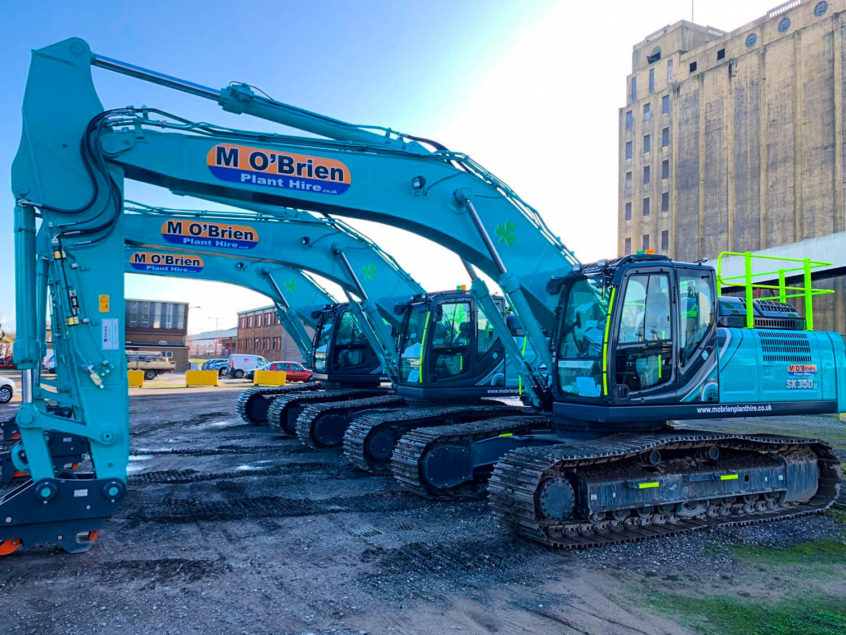 35t excavator hire