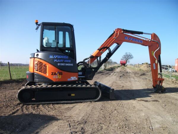 Hitachi ZX48U (5 Tonne ZT Excavator)
