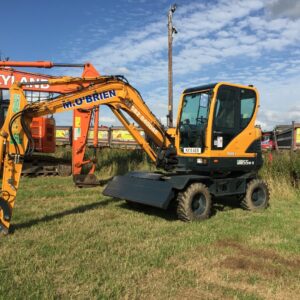 Hyundai 55W (5 Tonne wheeled excavator)