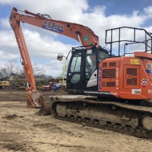 Hitachi ZX225 15M Long Reach Excavator