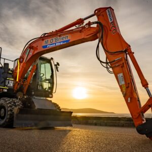 Wheeled Excavator hire