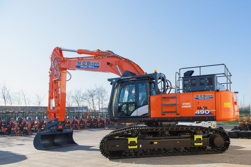 Tier 4 ZX490/6 excavator