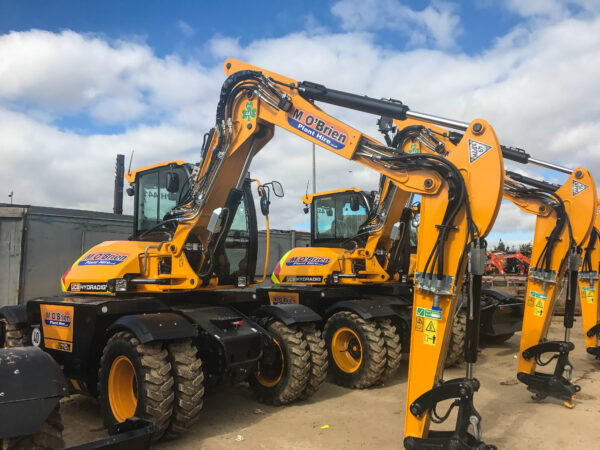 JCB Hydradig 110W (10 Tonne Wheeled Excavator)