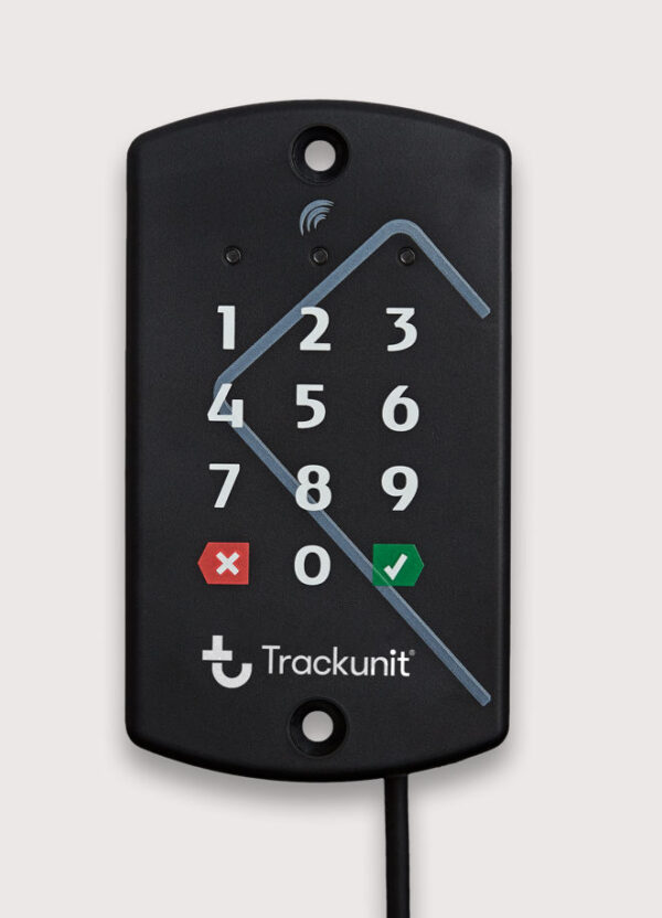 Trackunit keypad