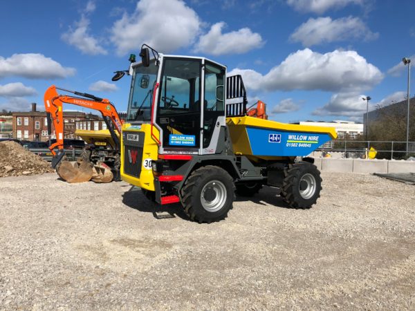 Dual View dumper hire DV60