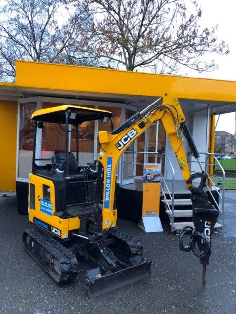 Electric JCB Excavator for hire