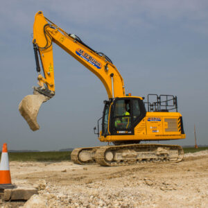 JCB 220X tracked excavator