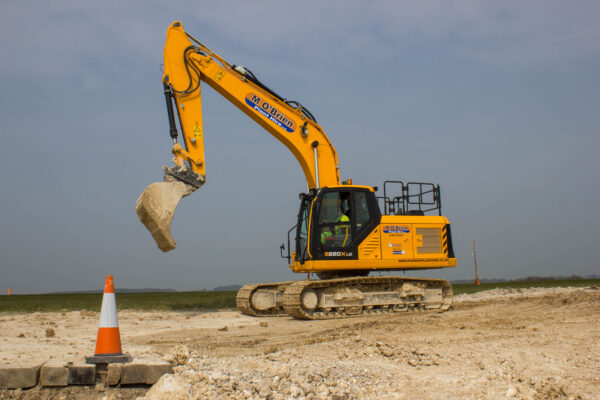 JCB 220X tracked excavator