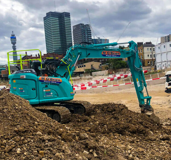 SK140 excavator from M O'Brien Plant Hire