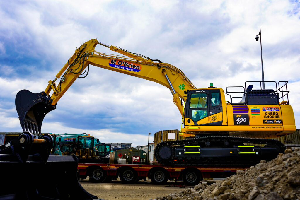 Komatsu PC490 from M O'Brien Plant Hire