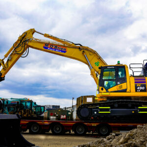 Komatsu PC490 from M O'Brien Plant Hire