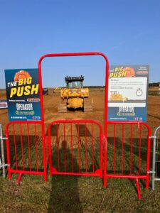 M O'Brien sponsors "The Big Push" at UK Plant Operators competition!